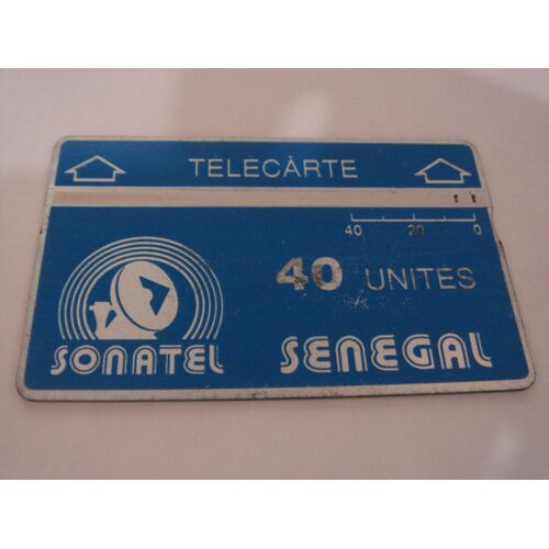 Carte Téléphone - Sénégal - Sonatel - 40 U
