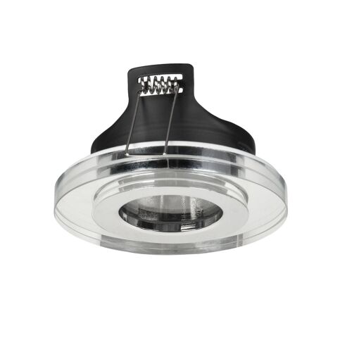 Forlight Rame Downlight Encastré Extérieur Chrome, Ip65