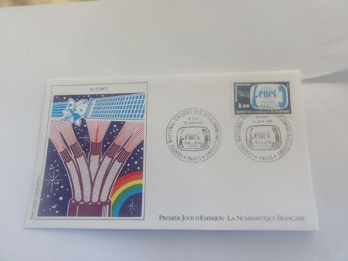 Enveloppe Premier Jour Le Cnet Paris  16 Juin 1984