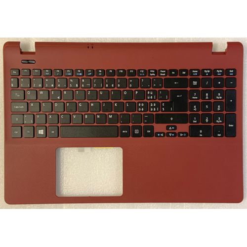 Clavier Qwertz Swiss-Allemand Acer Aspire ES1-531 6B.MZ9N1.025 MP-10K36CH-4421W 90.4YU07.C00 NKI1713062 NK.I1713.062 TOPCASE Rouge