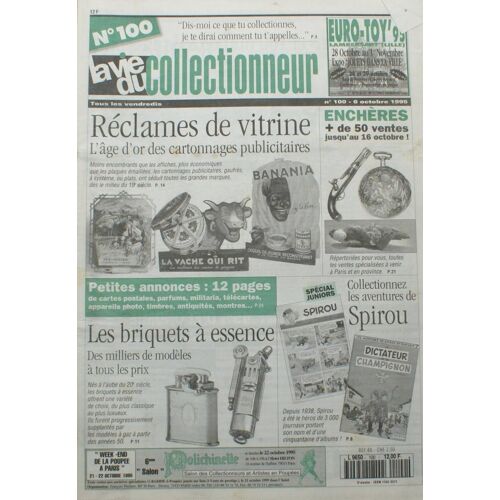 La Vie Du Collectionneur - Numéro 100 Du 6 Octobre 1995