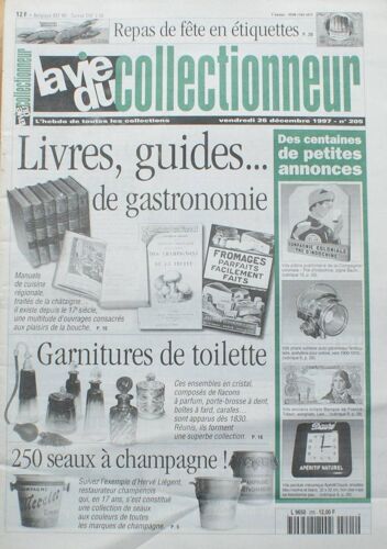 La Vie Du Collectionneur - Numéro 205 Du 26 Décembre 1997