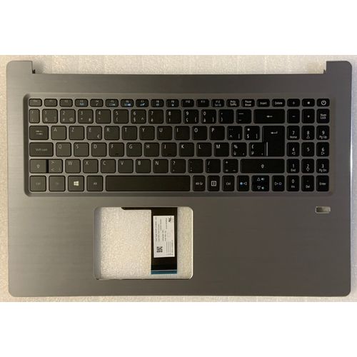 Clavier Azerty Belge Acer Swift SF315-41 6B.GUBN5.026 SV5P_A70BWL 0KN1-232BE12 NKI151A041 NK.I151A.041 ACM16P66B0 TOPCASE Gris rétroéclairé