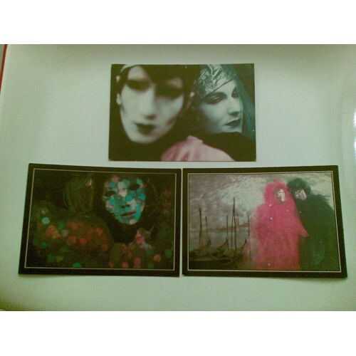 Lot De 3 Cartes Postales "Carnaval De Venise" (Italie)