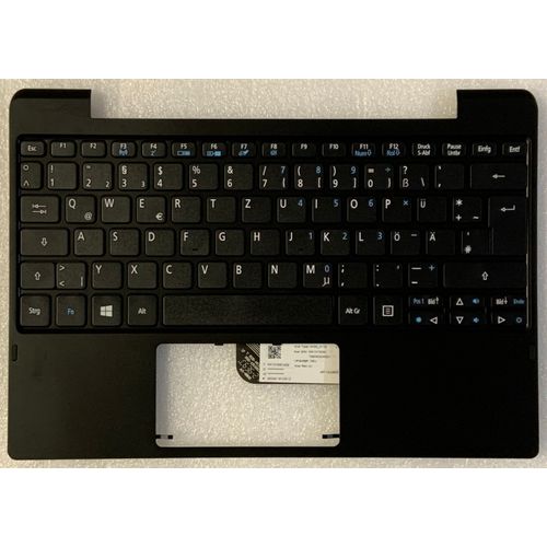 Clavier Qwertz Allemand Acer Tablet Switch SW5-017 6B.LCVN2.010 AF0S_A11B PK131RB1A09 0KNM-161GE12 MP-13U26D0 NKI101303X NK.I1013.03X TOPCASE Noir