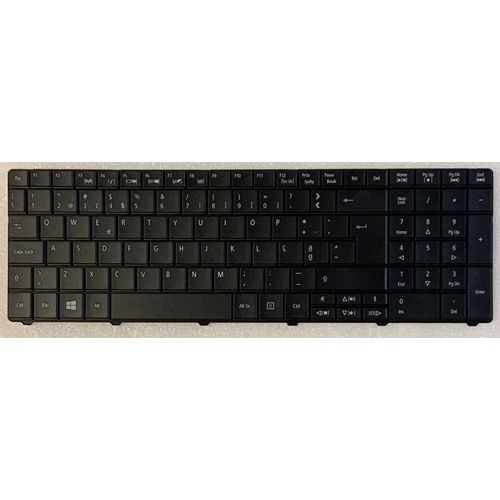 Clavier Qwerty PO Portugais Acer Aspire E1-531,E1-571, E1-571G NK.I1717.048 NSK-AUF06 9Z.N3M82.F06 PK130PI2B17 NKI1717048 Noir