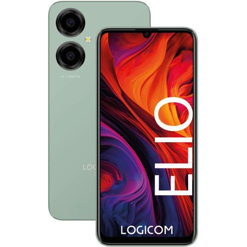 Smartphone Logicom Elio 6,74" Double nano SIM 64 Go Vert
