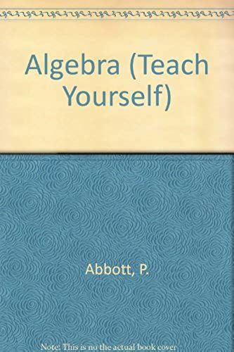 Algebra (Teach Yourself)