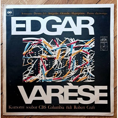Edgar Varèse* - Komorní Soubor Cbs Columbia* , ?ídí Robert Craft – Pr?kopník A Prorok