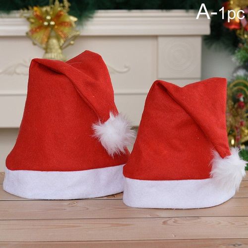 Chapeau De Noël Pour Père Noël, En Peluche, En Coton Épais, Pour Adultes Et Enfants, Fournitures De Fête, Décor, Nouvel An