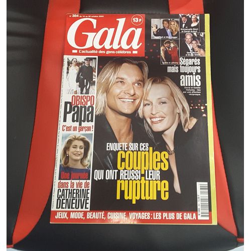 Gala - David Et Estelle Hallyday - Obispo - Catherine Deneuve- Sarah Et Andrew - Laetitia Casta -