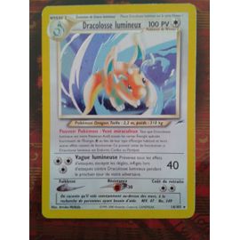 14/105 - Dracolosse Lumineux - Pokémon - Français - Neo Destiny - Rare Holo - 2nde Édition