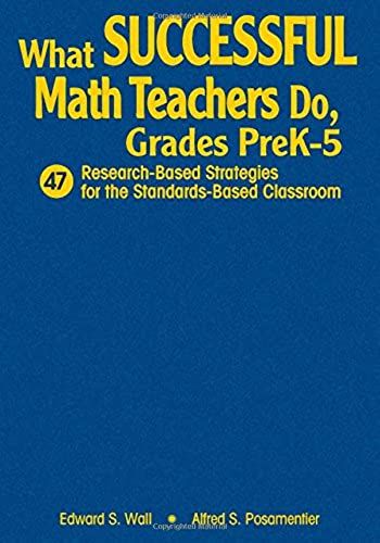 What Successful Math Teachers Do, Grades Prek-5