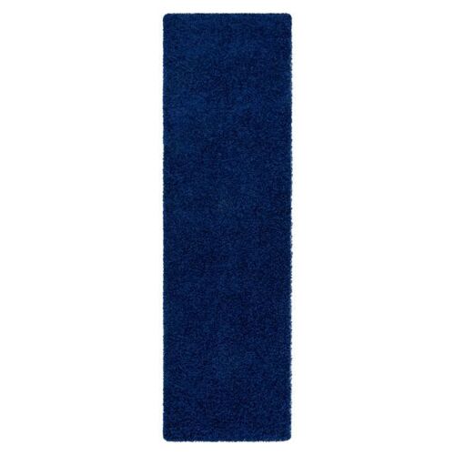 60x300 Cm Tapis, Le Tapis De Couloir Soffi Shaggy 5cm Bleu Foncé - Pour La Cuisine, L'antichambre, Le Couloir