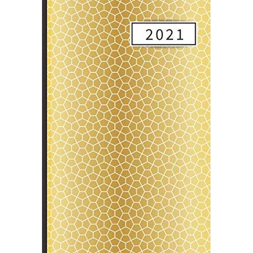 Agenda 2021: Agenda Annuel Semainier (Janvier 2021/Janvier 2022) | Année Civile | Format De Poche | Agenda Professionnel | Calendrier Planificateur Répertoire Notes | 1 Semaine Sur 2 Pages | Couvertur
