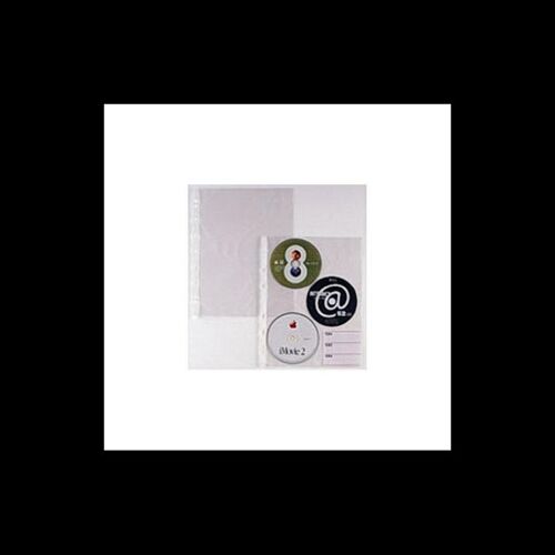 Sei Rota Atla Cd 3 - Page Du Classeur À Cd/Dvd - Capacité : 3 Cd/Dvd - Transparent (Pack De 10)