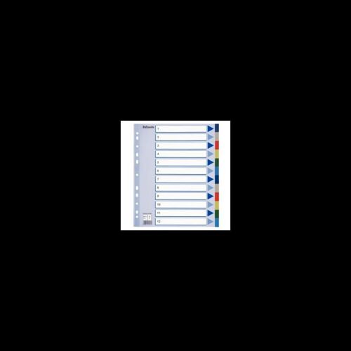 Esselte Cf10 Intercalare Ppl 12 T.Colors A5 152620