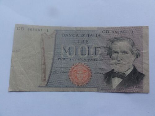 Billet 1000 Lires Italie