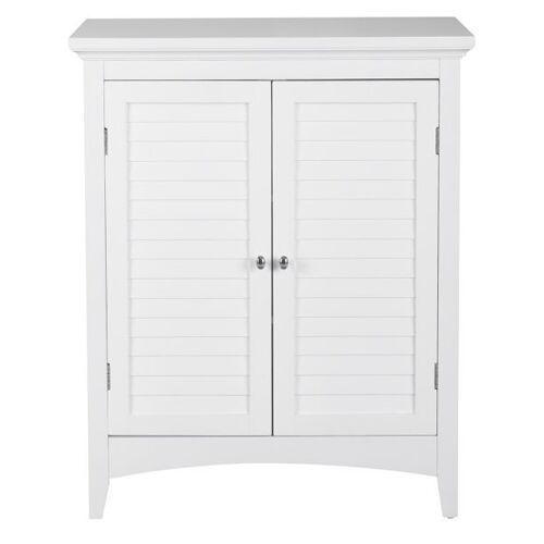 Meuble de rangement salle de bain, Teamson Home, Blanc, 66 x 33 x 81