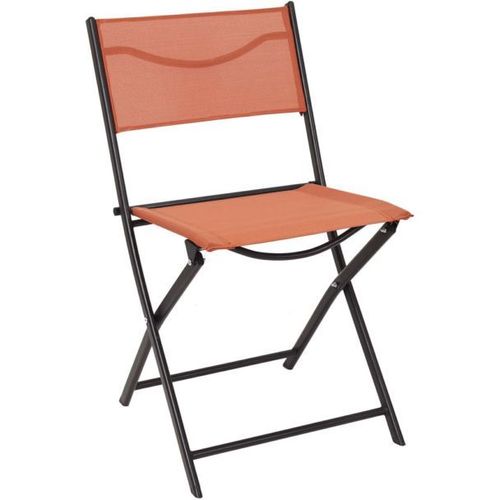 Chaise De Jardin Pliable En Acier Elba