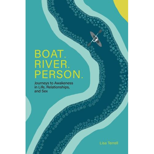 Boat. River. Person.