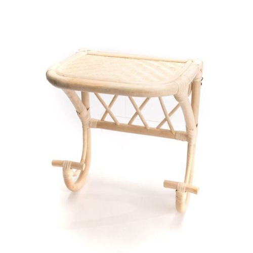 Étagère porte-manteau en rotin 30x25x35