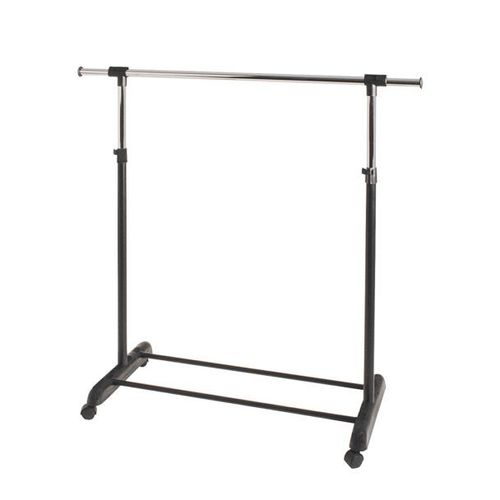 Portant À Vêtements "Clothes" 170cm Chromé & Noir