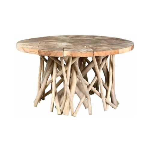 Table Ronde En Teck Puzzle