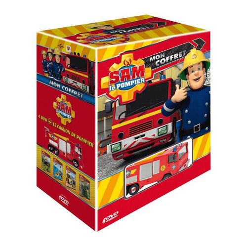 Sam Le Pompier, Mon Coffret 4 Dvd - Édition Limitée - Dvd + Jouet