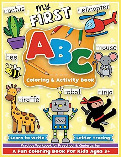 First Abc Coloring And Activity Book