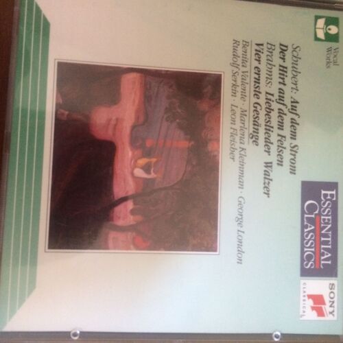 Schubert : Sur Le Fleuve ; Le Pâtre Sur Le Rocher - Brahms : Liebeslieder Walzer ; 4 Chants Sérieux