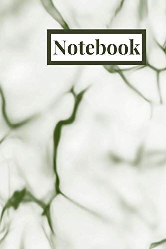 Notebook: Beautiful Smoky Green Journal 120-Page Blank Lined Notebook