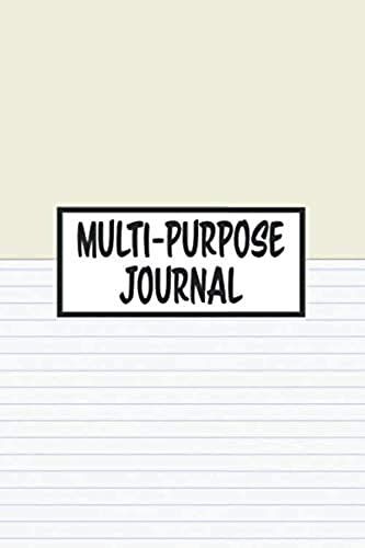 Multi-Purpose Journal: Half Blank Lined Journal/Half Blank Sketch Book