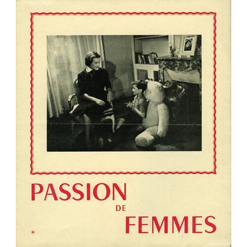Passion De Femmes-Synopsis Dépliant-Hans Herwig, Nadine Alari, Jean-Pierre Kérien, Micheline Francey