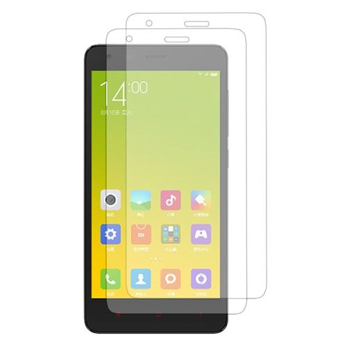 Xiaomi Redmi 2 Prime: Lot / Pack De 2x Films De Protection D'écran Clear Transparent