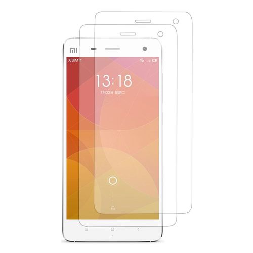 Lot / Pack De 2 Films Pour Xiaomi Mi 4/ Mi 4 Lte Protection D'écran Clear Transparent