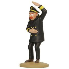 Figurines Tintin Herge La Collection Offcielle Moulinsart ,D'hergé N°94 Le Capitaine Chester 