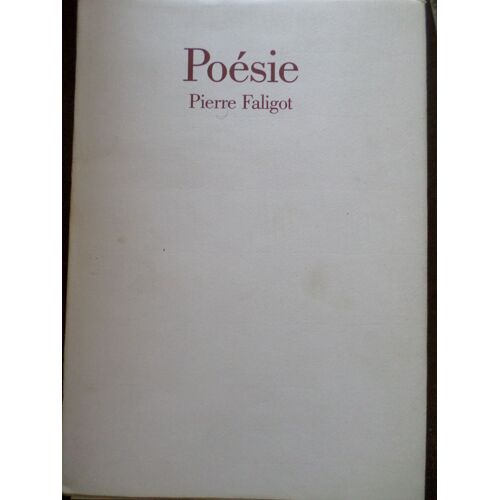 Poésie - Edition De 1987