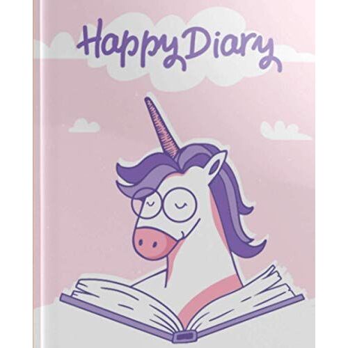 Happy Diary: Wide Ruled Lined Paper Composition Notebook Journal For Students: For Back To School And Writing Notes