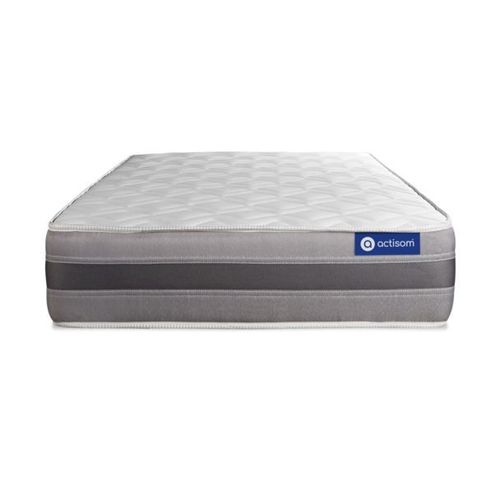 Actisom Matelas Latex Et Mémoire De Forme 90x200 Cm Maxi Épaisseur 5 Zones De Confort