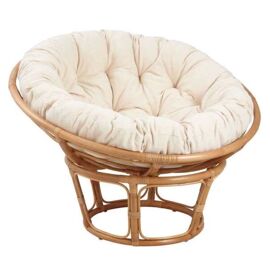 Fauteuil rond papasan en rotin