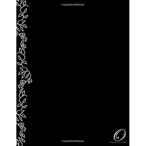 Monogrammed Initial Notebook: Letter O Journal College Ruled 100 Pages Lined Numbered Pages With Index Large Personalized 8.5 X 11 Book