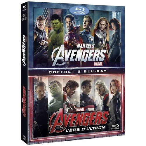 Avengers + Avengers : L'ère D'ultron - Blu-Ray
