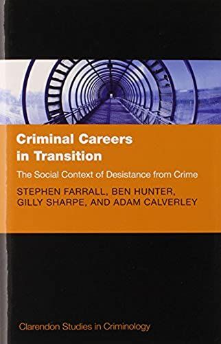 Criminal Careers In Transition