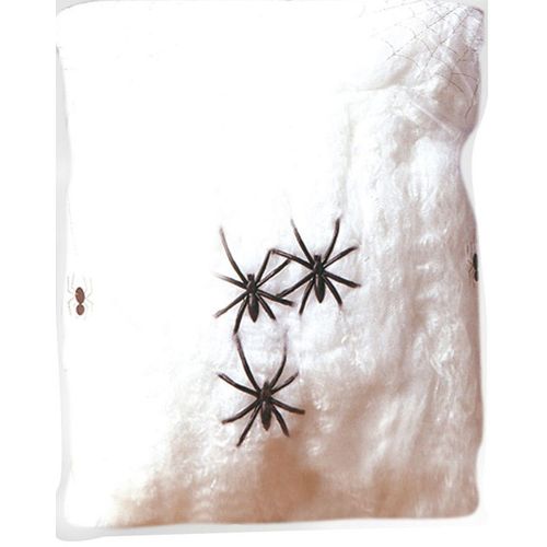 Fausse Toile D'araignée Blanche 50g Halloween - 71506