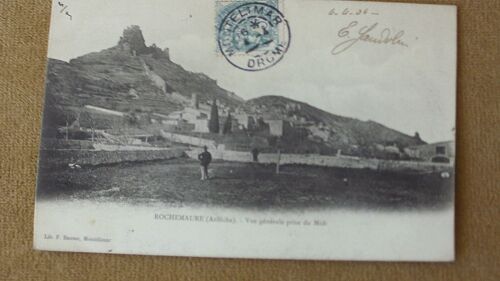 Rochemaure (Ardeche) - Vue Generale Du Midi