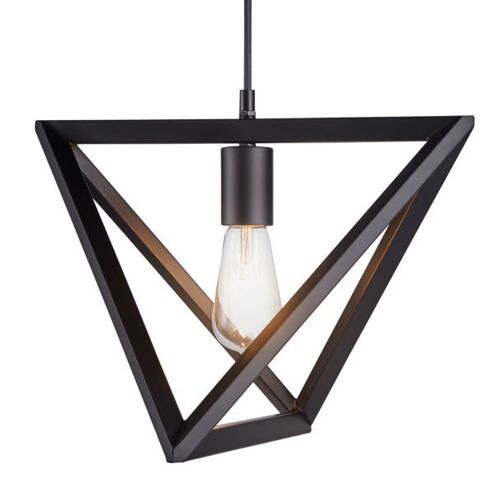 Lampe Suspendue Armonia Suspension Lustre Noir Rose Doré Vn-L00037-Eu
