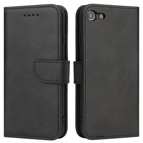 Coque Etui En Cuir Flip Cover Pour Iphone 13 Pro Noir GK1419905
