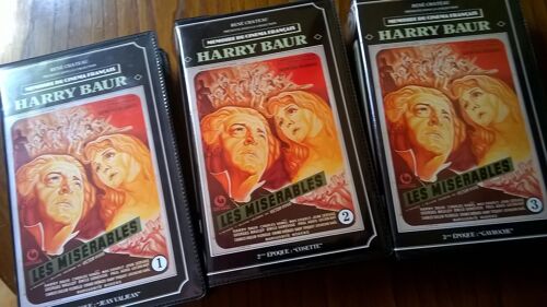 Les Miserables,Vhs,Originaux,3 Tomes