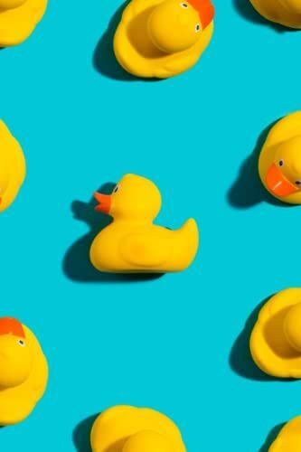 Cute Rubber Duck Notebook: This Cute Rubber Duck Themed Planner Is The Perfect Gift For Anyone Who Likes To Organise Their Life To Get The Most Out Of Their Time